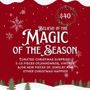 5-10 Items Curated Christmas Jewelry and Accessories Surprise Package